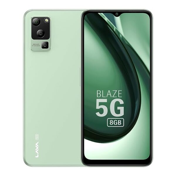 Blaze 5G (Glass Green, 8GB RAM, UFS 2.2 128GB Storage)