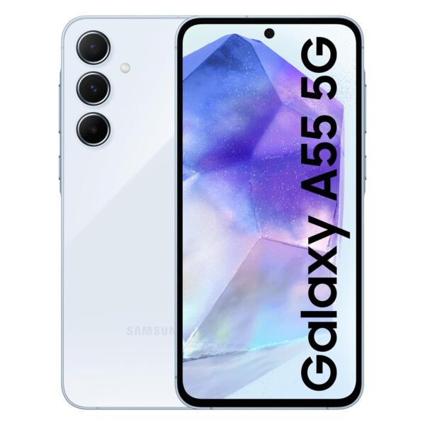 Galaxy A55 5G (Awesome Iceblue, 12GB RAM, 256GB Storage)