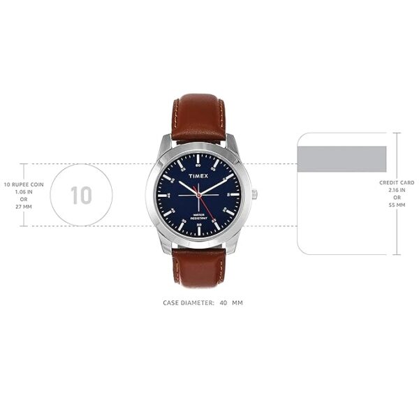 TIMEX Analog Men's Watch (Dial Colored Strap) - Image 3